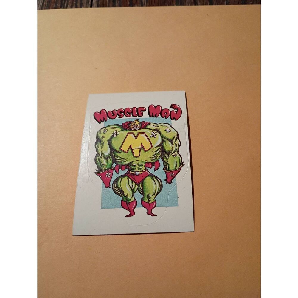 1983 General Mills Zero Heroes Trading Card Sticker Card Vintage #3